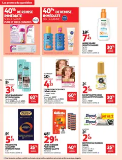 Auchan Petit dej, goûter hypers - Voorbeeld van een folder van Auchan, geldig van 15/07/2026 | Pagina: 34 | Producten: La, Eau de toilette, Crème