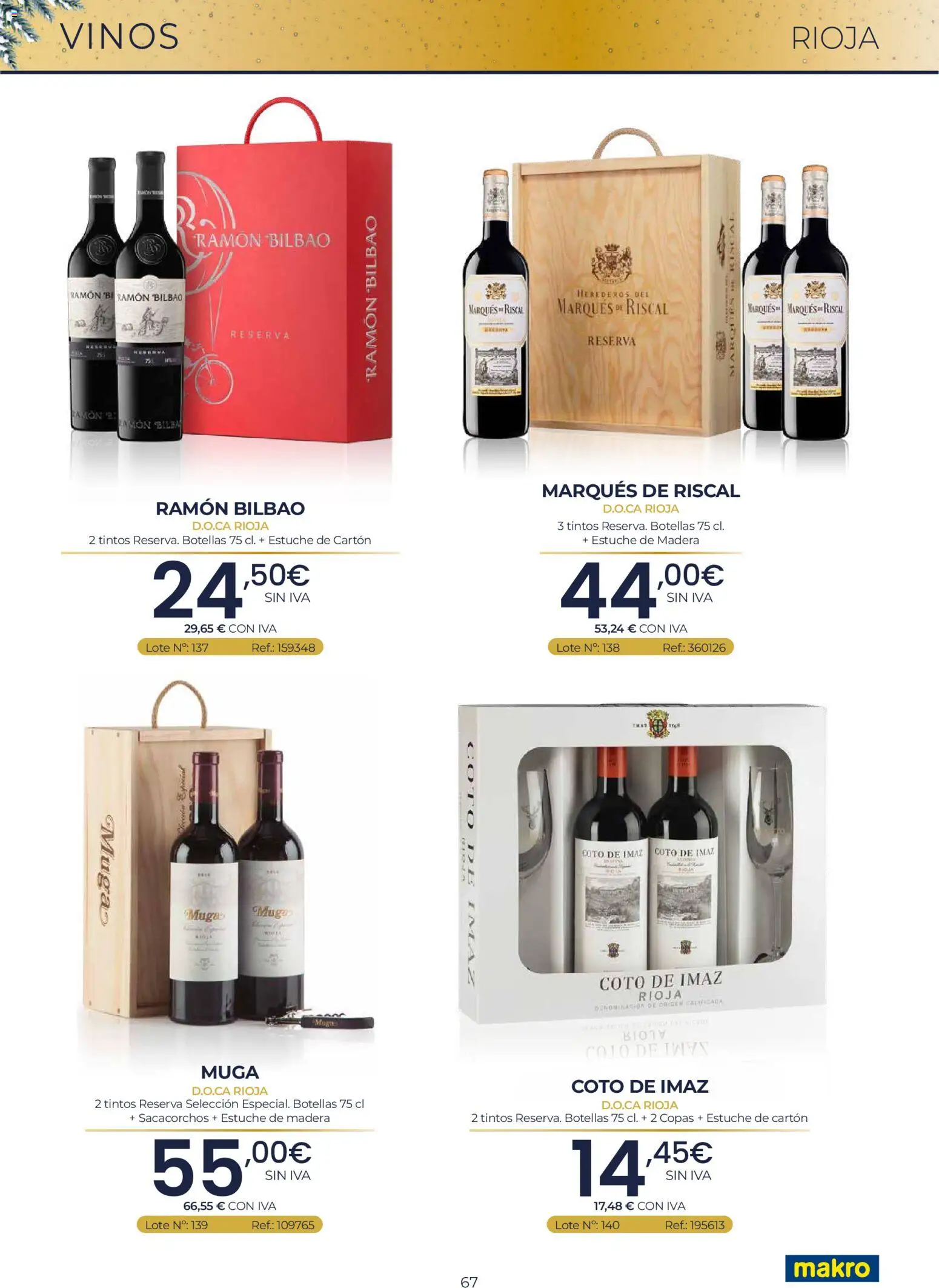 Makro Lotes y Cestas Navidad Centro │ válido desde el 03/09/2026 | Página: 67 | Productos: Jamón