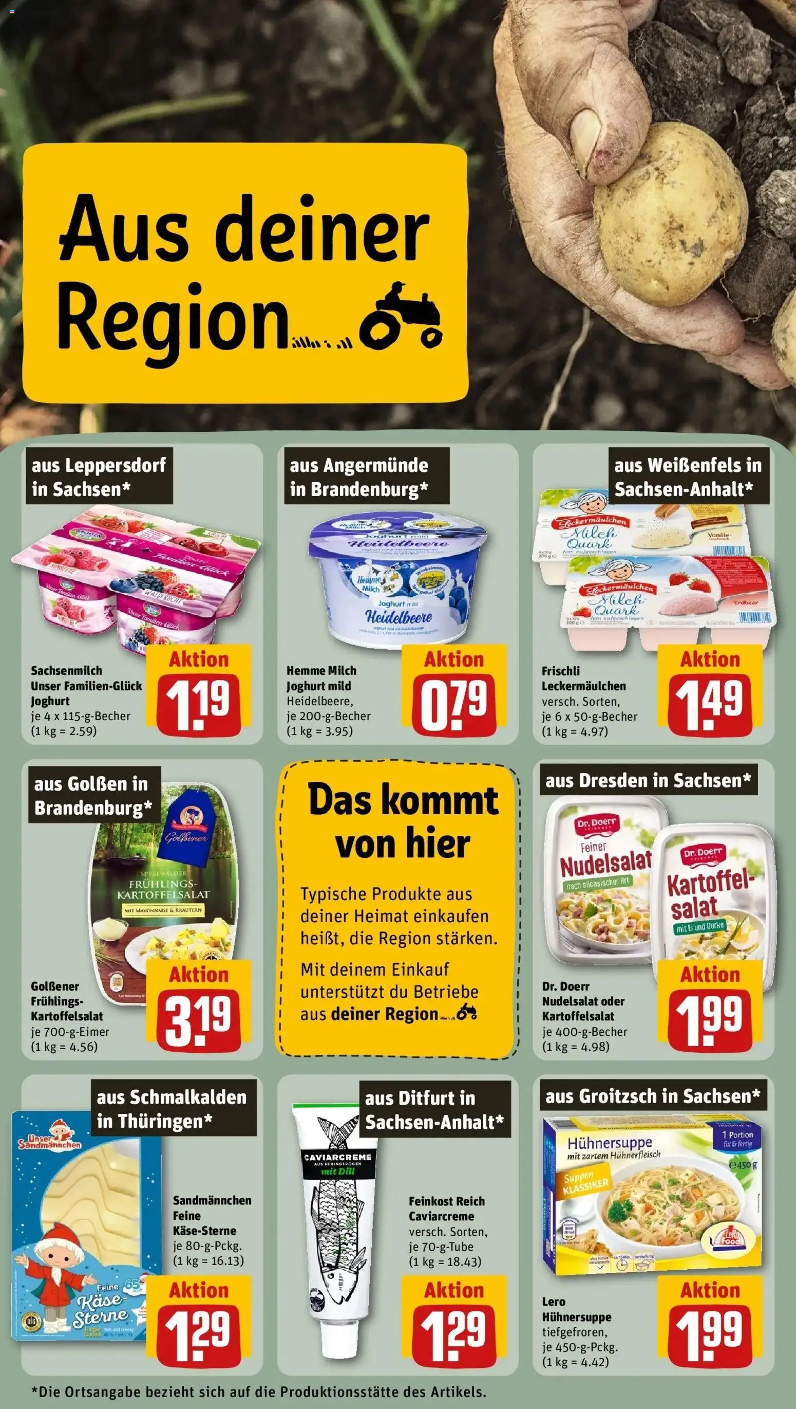 REWE Prospekt ab 28.09.2026 zum Blättern » Angebote | Seite: 30 | Produkte: Milch, Joghurt, Mayonnaise, Dill