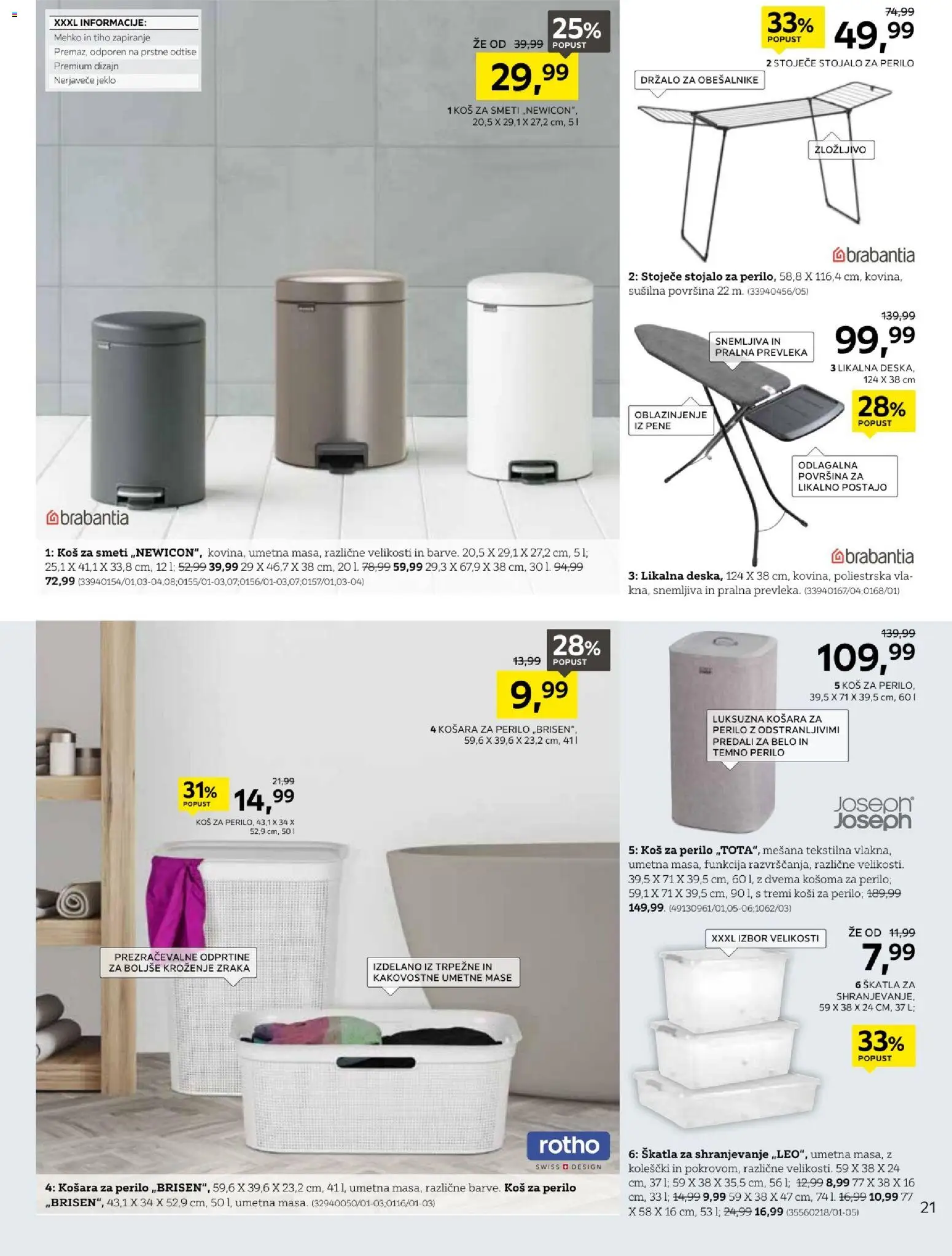 Novi XXXL Lesnina katalog ponudbe – veljaven od 31.08.2026 | Stran: 21
