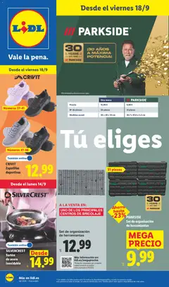 Vista previa Lidl folleto de bazar válido desde el 14/09/2026
