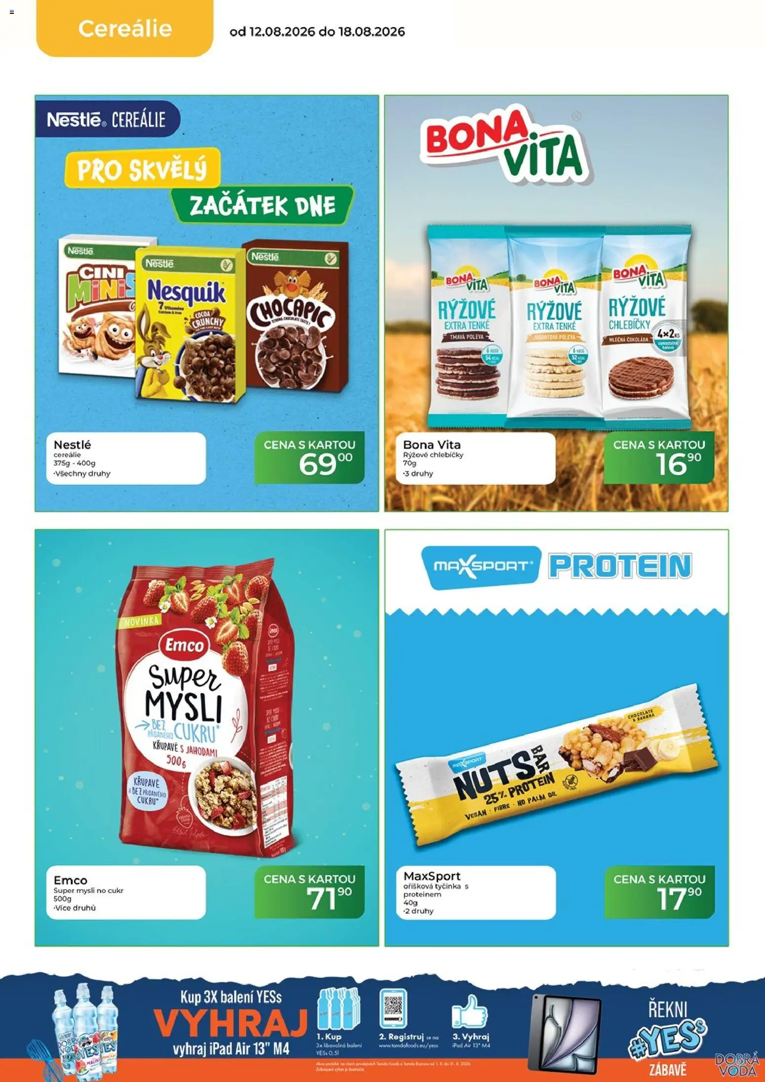 Tamda Foods leták od 12.08.2026 | Strana: 24 | Produkty: Voda, Ipad, Mysli, Protein