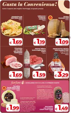 Anteprima del volantino COOP volantino Sicilia valido a partire dal 07.05.2026 | Pagina: 22 | Prodotti: Prosciutto Crudo, Salame, Mortadella, Grana Padano