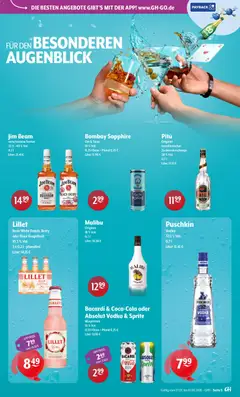 Getränke Hoffmann Prospekt ab 27.07.2026 gültig | Seite: 5 | Produkte: Jim beam, Coca cola, Grapefruit, Vodka
