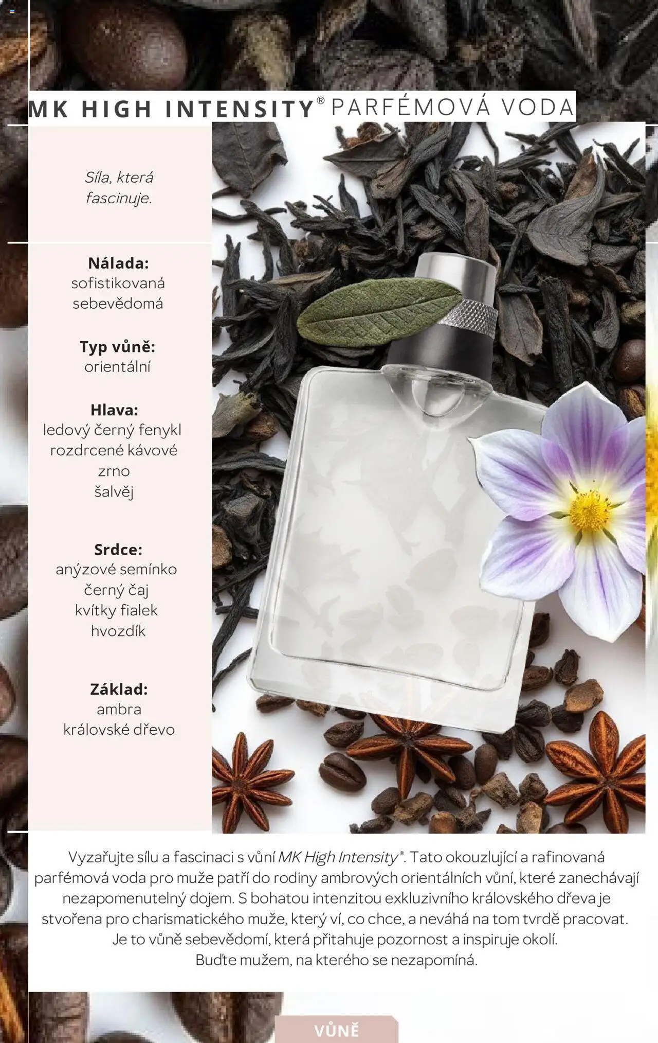 Mary Kay katalog vůní od 07.12.2024 | Strana: 23 | Produkty: Voda, Čaj, Černý čaj
