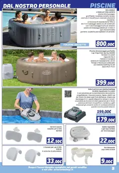 Anteprima del volantino Orizzonte volantino Sport e Mare valido a partire dal 08/05/2026 | Pagina: 5 | Prodotti: Piscina, Robot