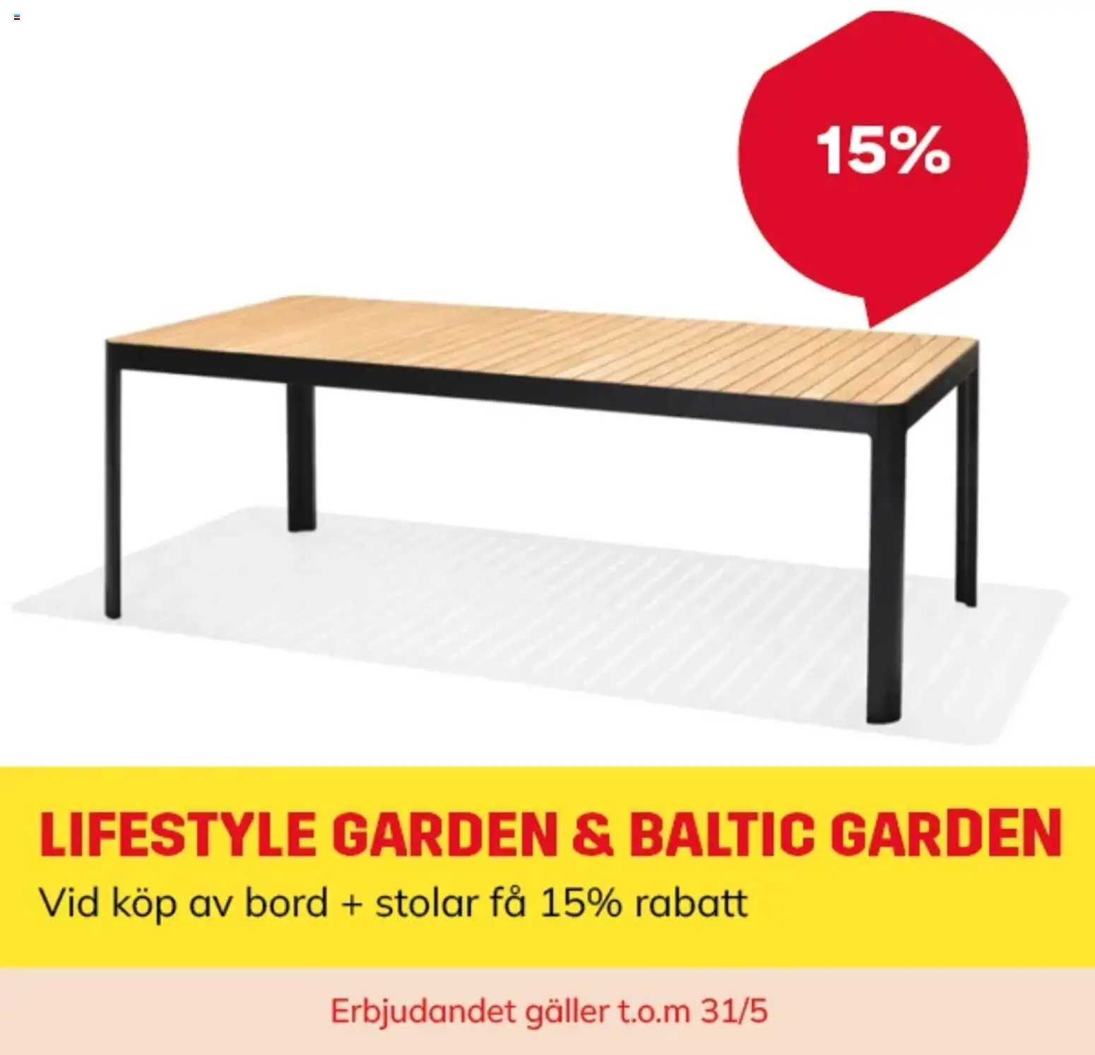ByggMax reklamblad aktuell från 18.05.2026 | Sida: 5 | Produkter: Galler, Bord