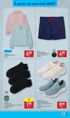 Aldi - Prévisualisation de CHEMISIER MOUSSELINE, 100% coton valide à partir de 07/07/2026 | Page: 31