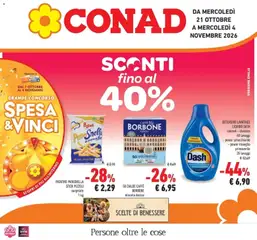 Anteprima del volantino Conad volantino Rio Saliceto valido a partire dal 21/10/2026