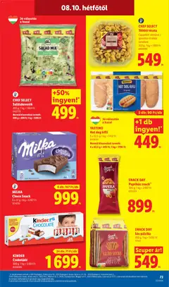 Lidl akciós újság - amely érvényes a következő dátumtól: 2026.08.06. | Oldal: 73