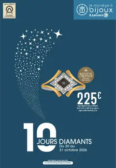 E.Leclerc - Prévisualisation de E.Leclerc 10 jours diamants valide à partir de 20/10/2026
