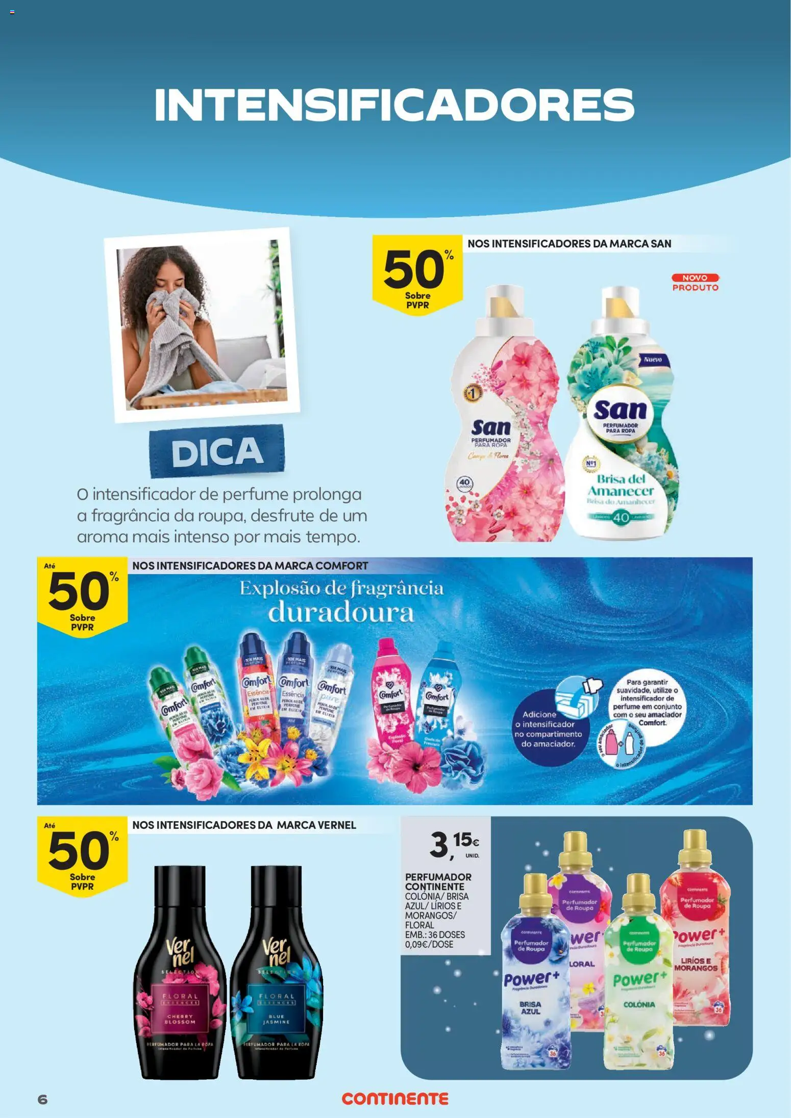 Continente - Limpeza do Lar │ válido de 01/09/2026 | Página: 6 | Produtos: Perfume, Fragrância, Morangos