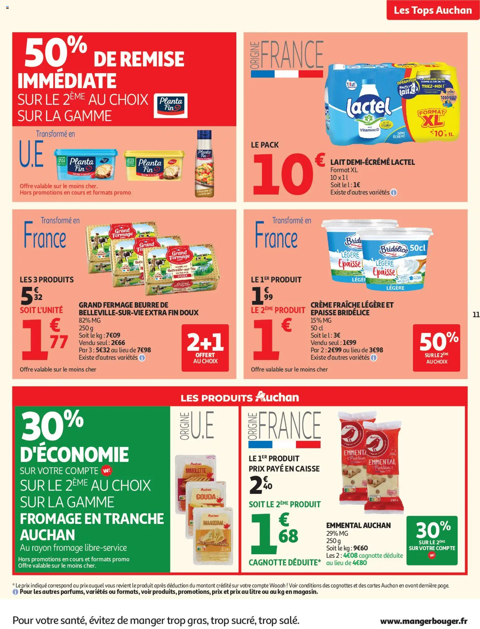 {H1} | Page: 11 | Produits: Lait, Beurre, Fromage, Gouda