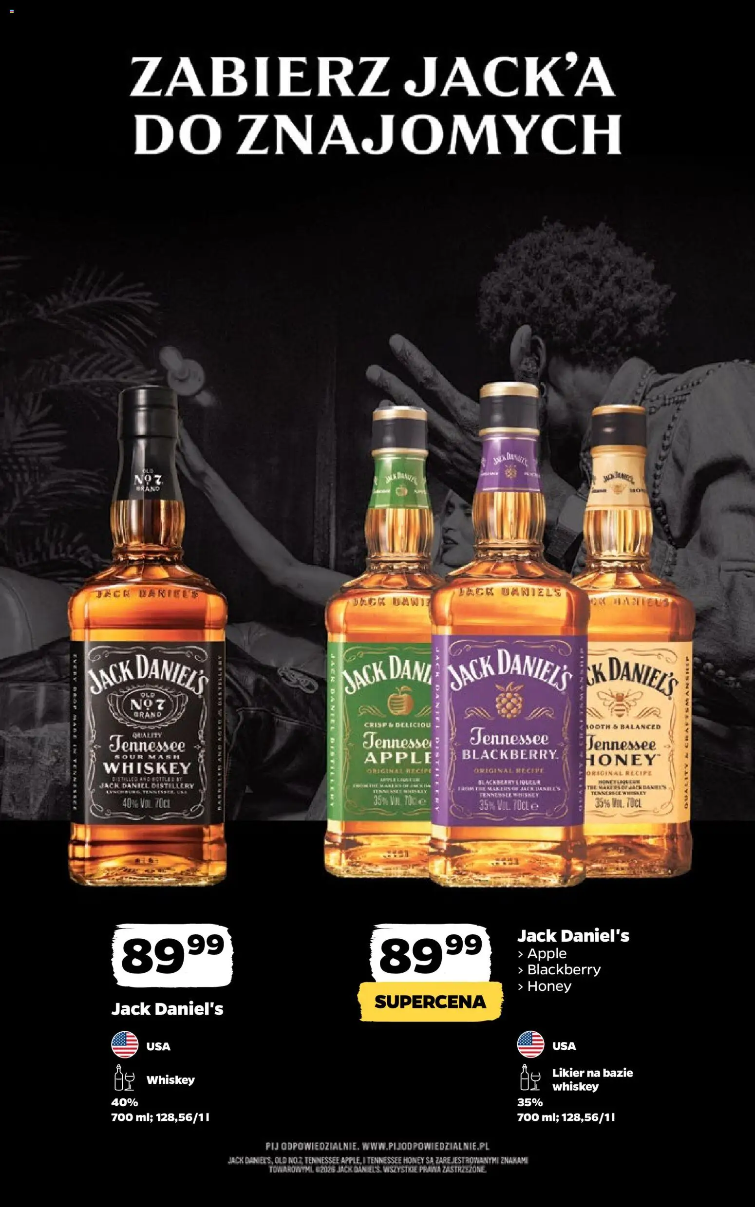 Stilvolle Jack Daniels Netto Bild