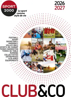 Sport 2000 - Prévisualisation de Sport 2000 Brochure 2026/2027 valide à partir de 01.01.2026