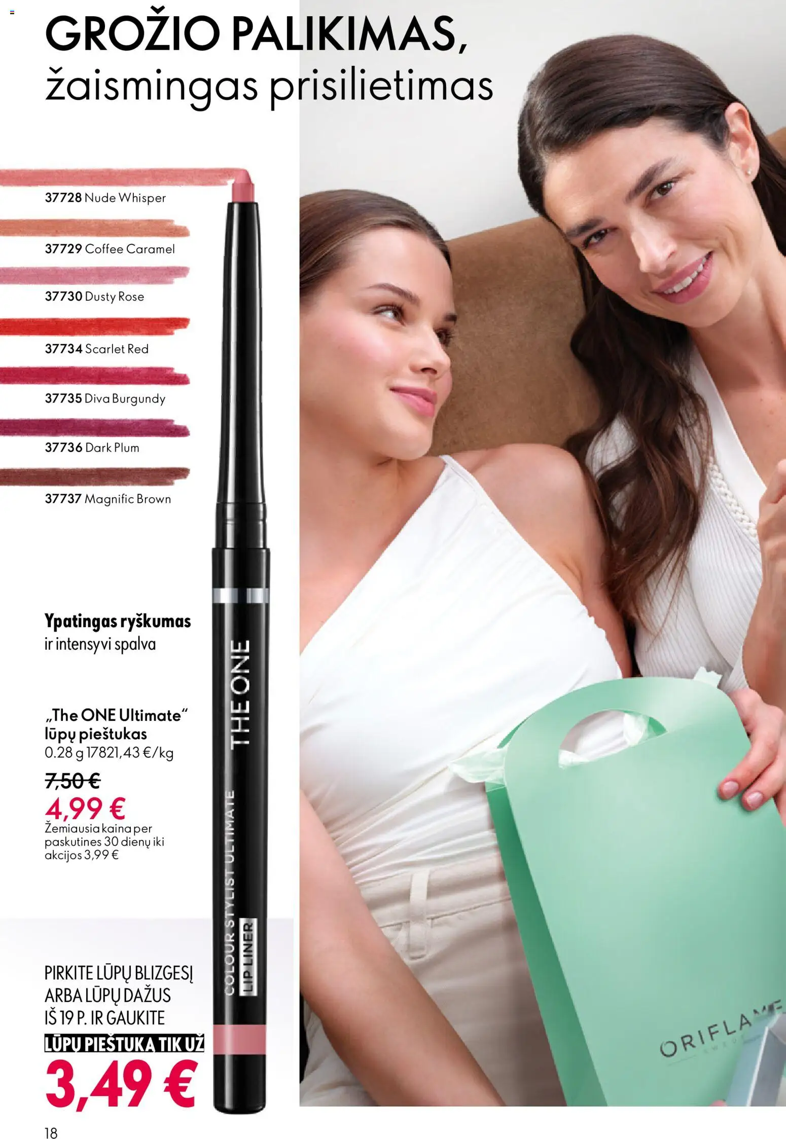 Oriflame akcijos nuo 13.05.2026 | Puslapis: 18
