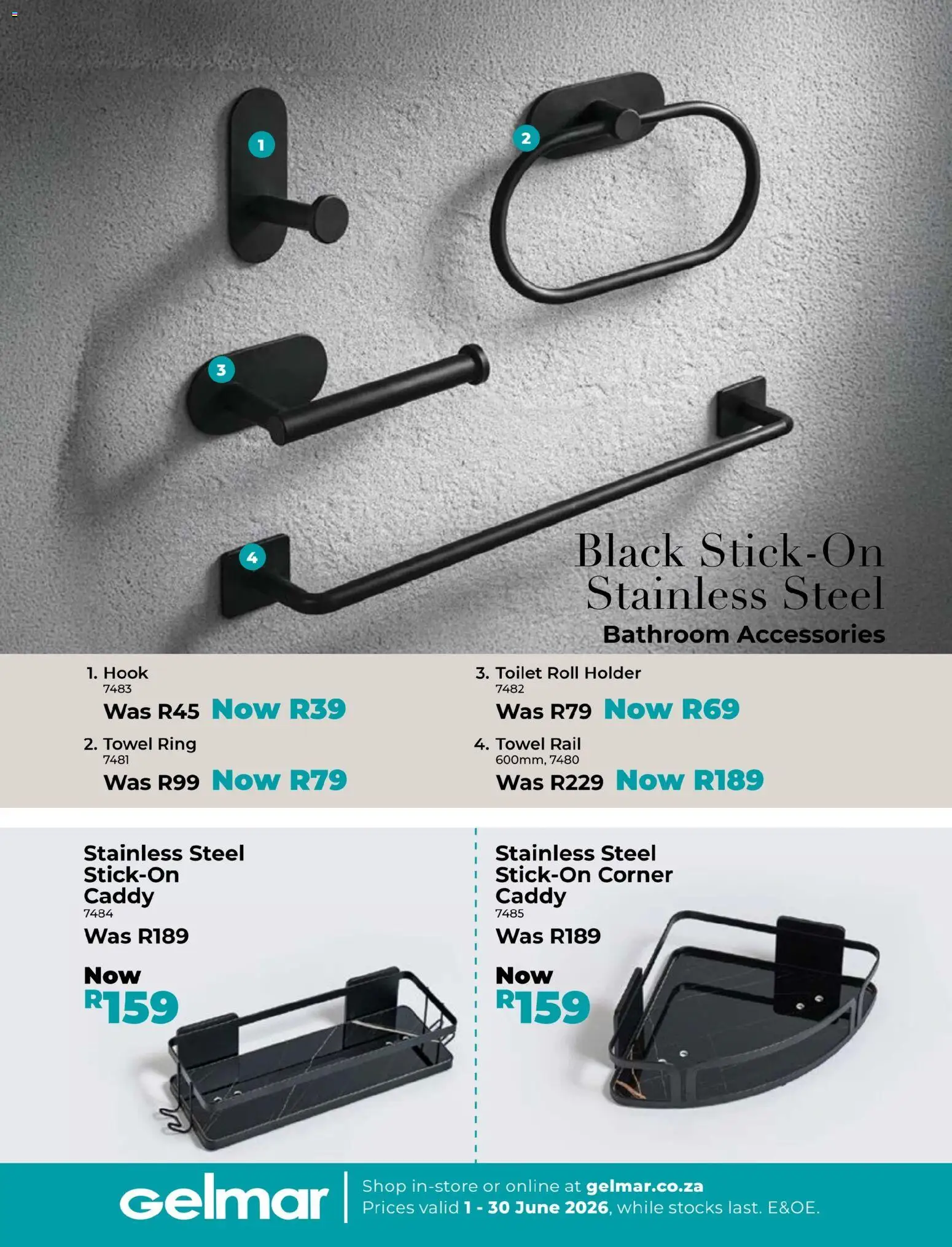New Gelmar catalogue – valid from 01.06.2026 | Page: 3 | Products: Toilet, Towel