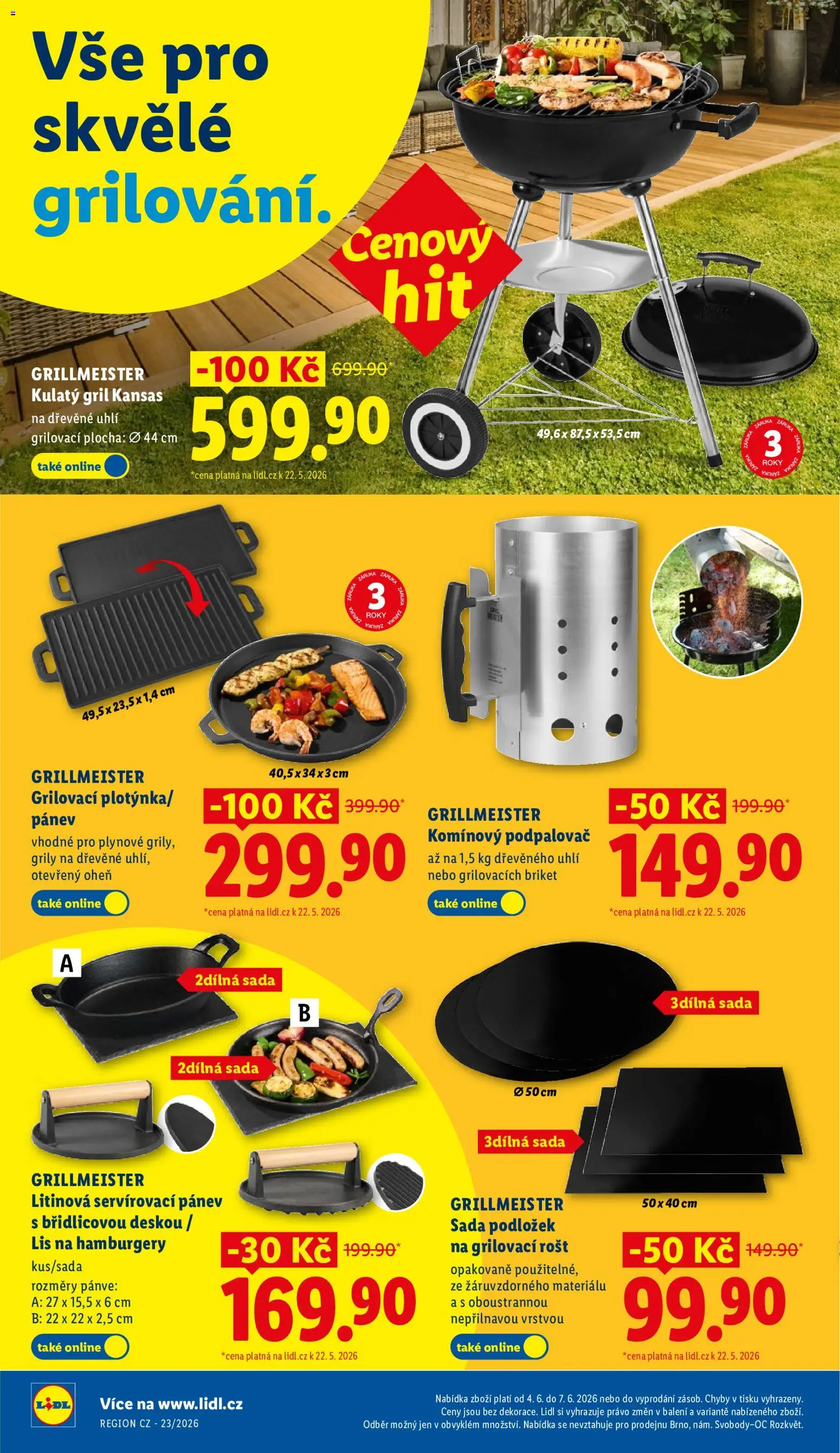 Lidl leták - Spotřební zboží od 01.06.2026 | Strana: 26 | Produkty: Pánev, Pánve, Lis, Rošt