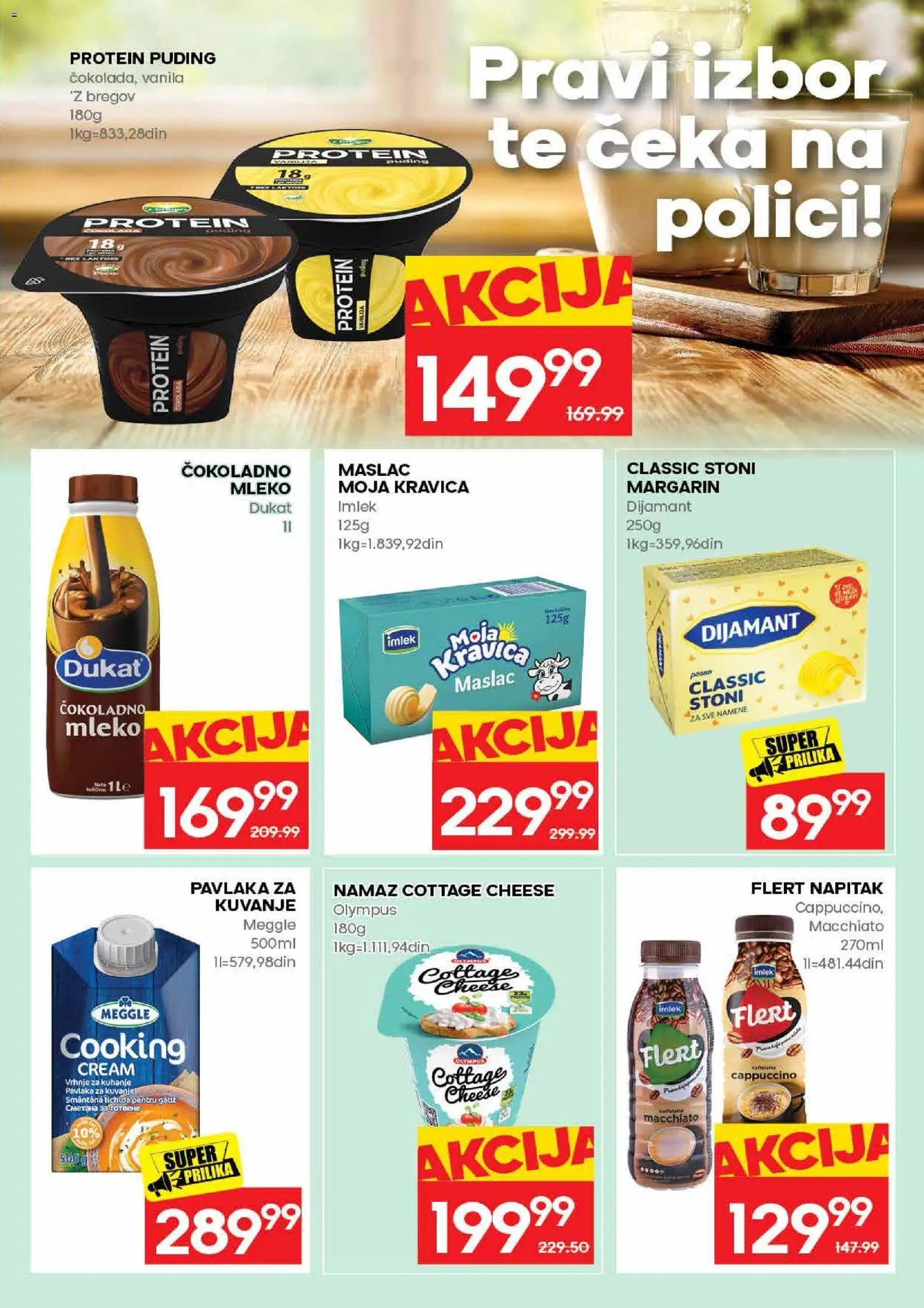 Roda katalog - važi od 28.05.2026 | Strana: 11 | Proizvode: Maslac, Puding, Moja kravica, Mleko