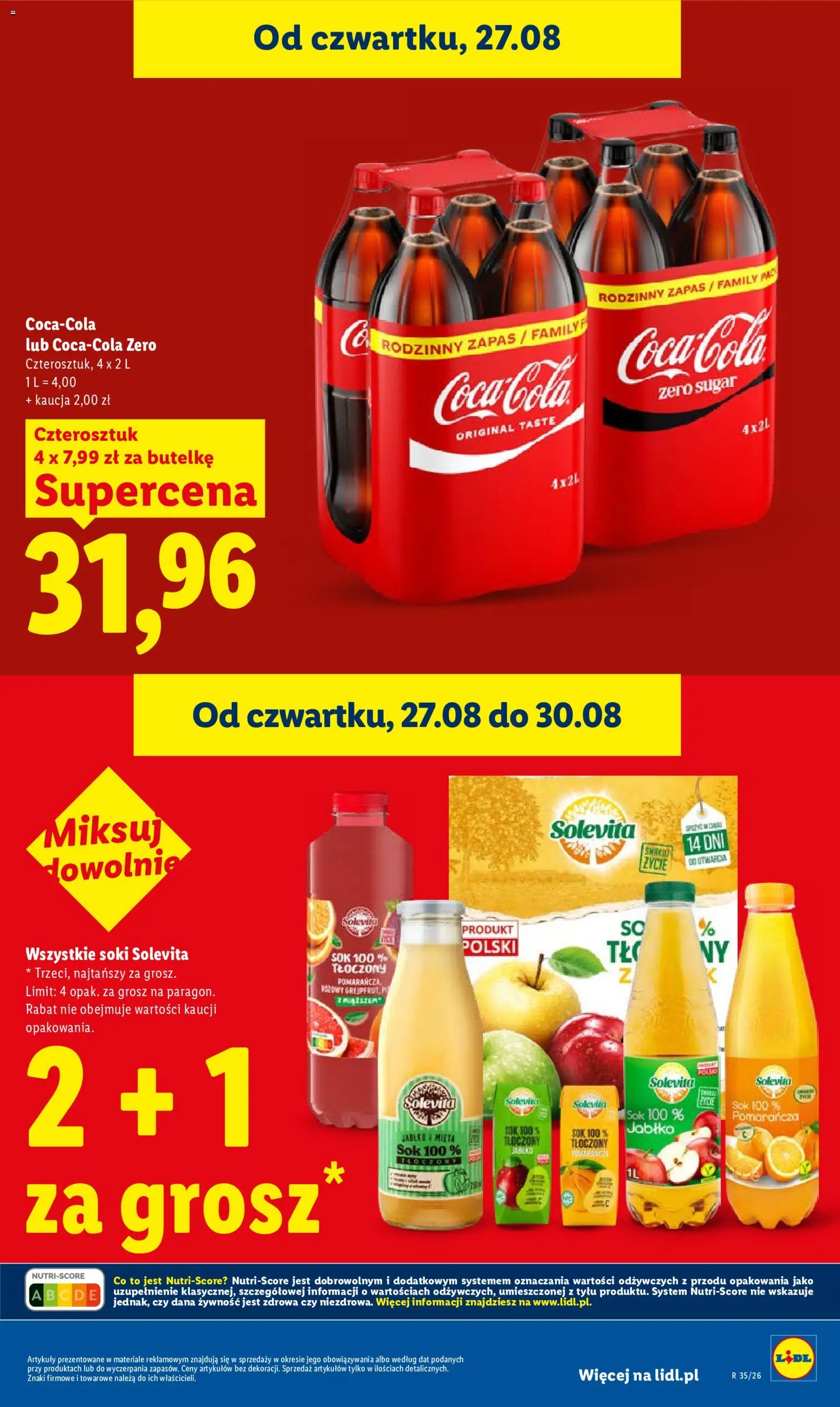 Lidl Polsko leták od 27.08.2026 | Strana: 23 | Produkty: Solevita