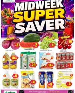 Preview of Amber catalogue midweek super saver valid from 13 Jul, 2026