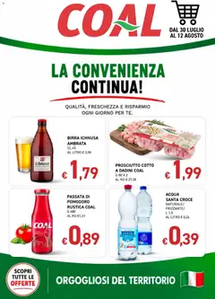 Anteprima del volantino Coal volantino La Convenienza Continua valido a partire dal 30/07/2026