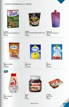 Metro katalog BMPL - pregled Metro kataloga - važi od 01.09.2026 | Strana: 13 | Proizvode: Protein, Jagoda, Eurocrem, Dr. Oetker