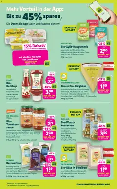 Denns BioMarkt Angebote ab 09.09.2026 gültig | Seite: 3 | Produkte: Kaugummi, Gemüse, Vollmilch, Joghurt