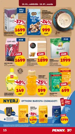 TCHIBO EXCLUSIVE KÁVÉ*, szemes 1 kg - amely érvényes a következő dátumtól: 2026.10.01. | Oldal: 19