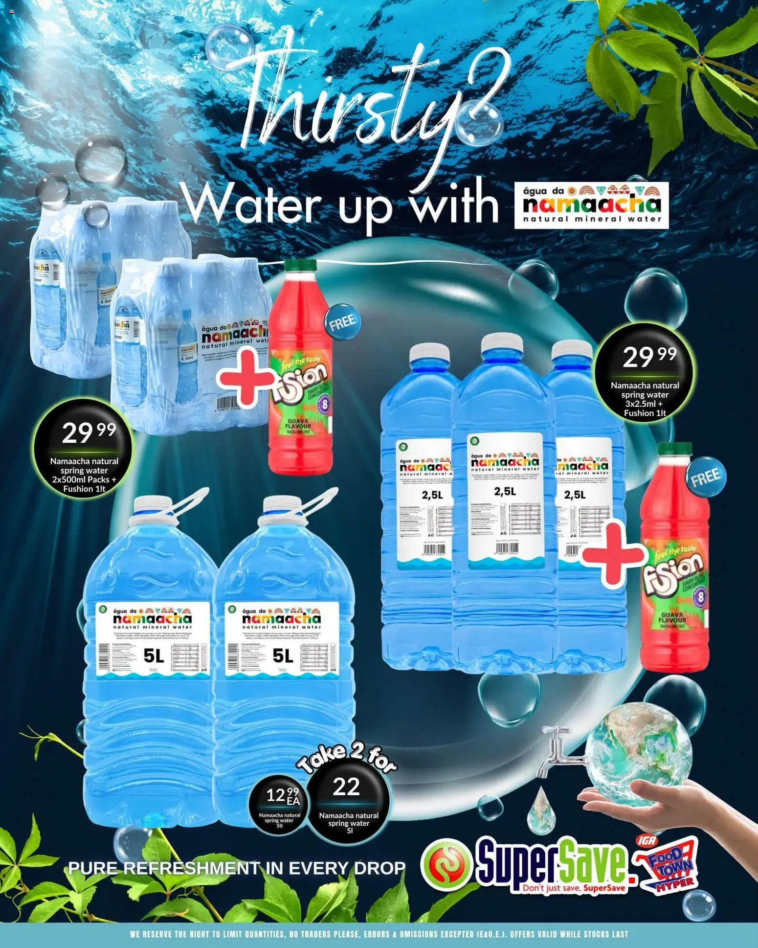 New Super Save catalogue – valid from 22/08/2026 | Page: 34 | Products: Mineral water, Water