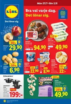 Lidl erbjudanden - Förhandsvisning av reklamblad från butik Lidl aktuell från 27/07/2026