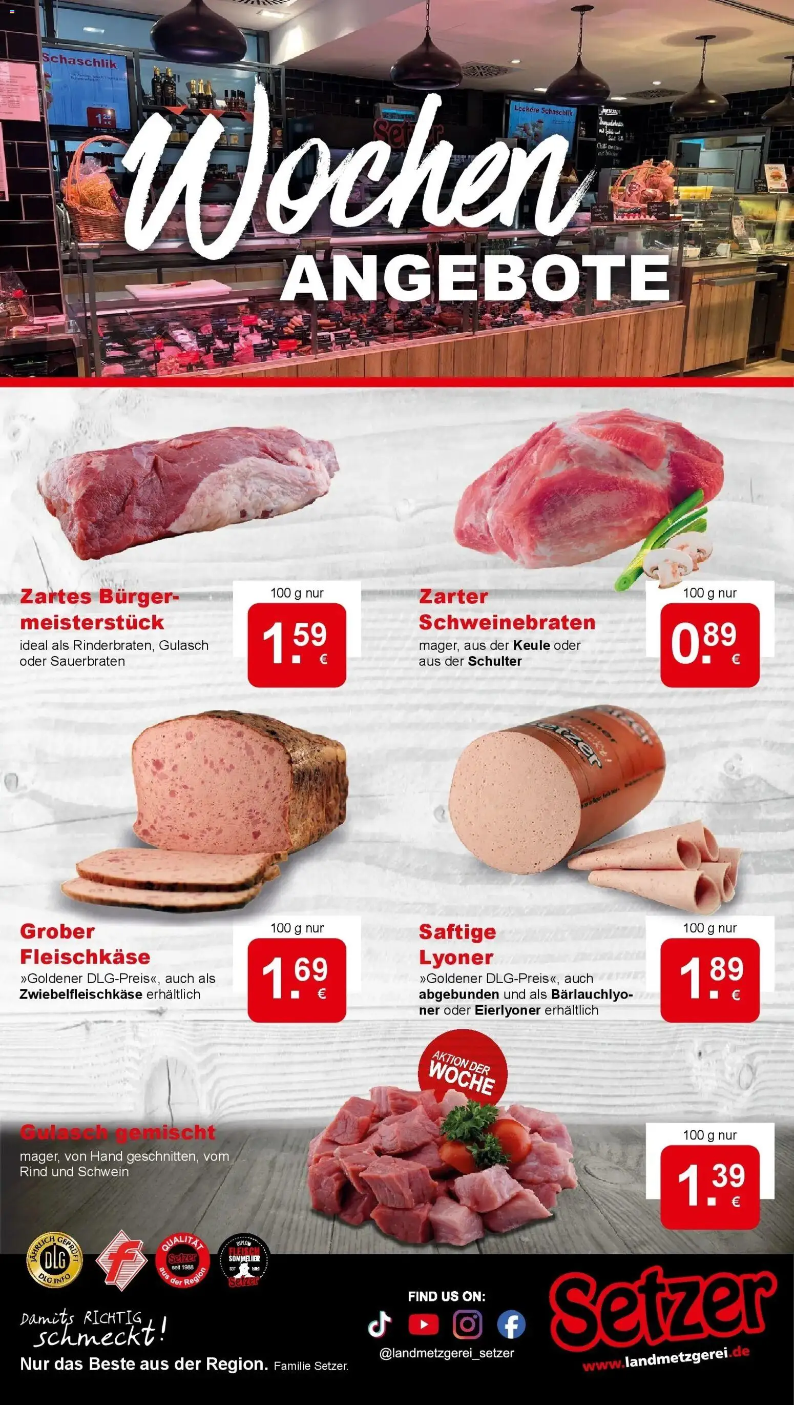 REWE Prospekt ab 21.09.2026 zum Blättern » Angebote | Seite: 14 | Produkte: Burger, Gulasch, Schulter