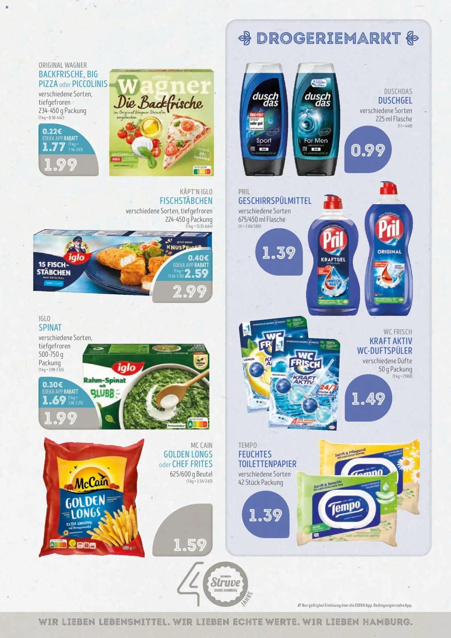 Edeka Struve Prospekt – gültig ab 07.09.2026 | Seite: 13 | Produkte: McCain, Wc frisch, Pril, Toilettenpapier