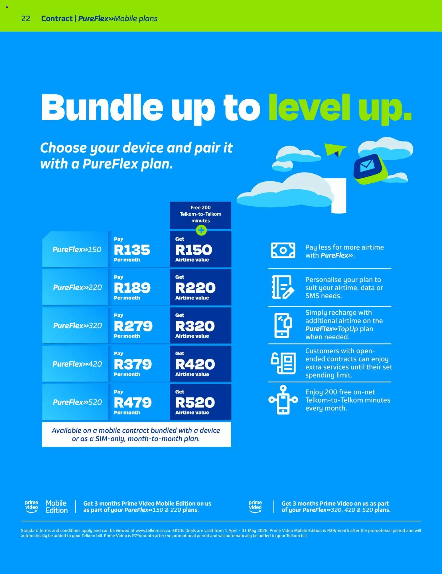 New Telkom catalogue – valid from 01.04.2026 | Page: 22 | Products: Data, Suit
