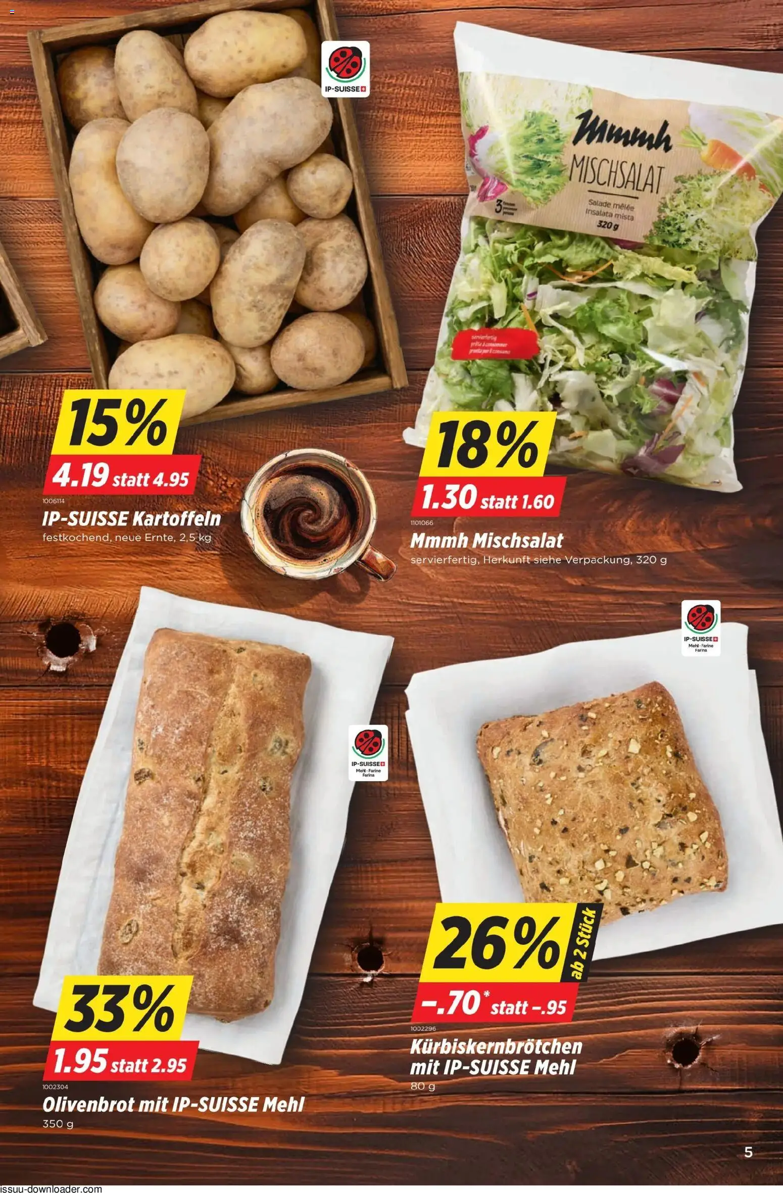 Denner aktionen – gültig ab 25.06.2026 | Seite: 5 | Produkte: Mehl, Kartoffeln