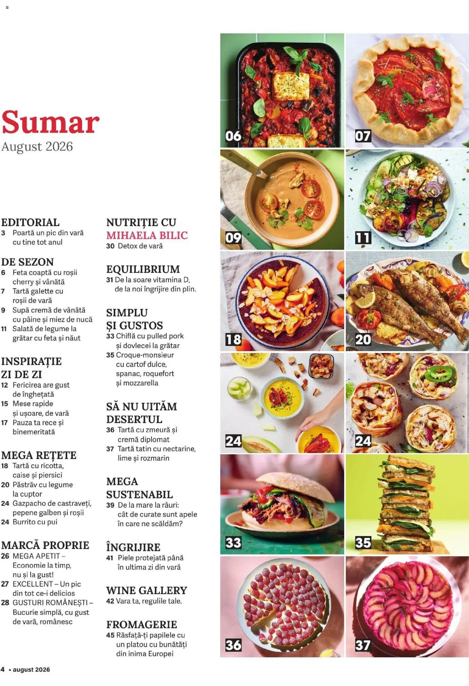 Noul catalog Mega Image – valabil de la 30.07.2026 | Pagină: 4 | Produse: Hacıyatmaz Kedi Oyuncağı, Înghețată, Salată, Legume