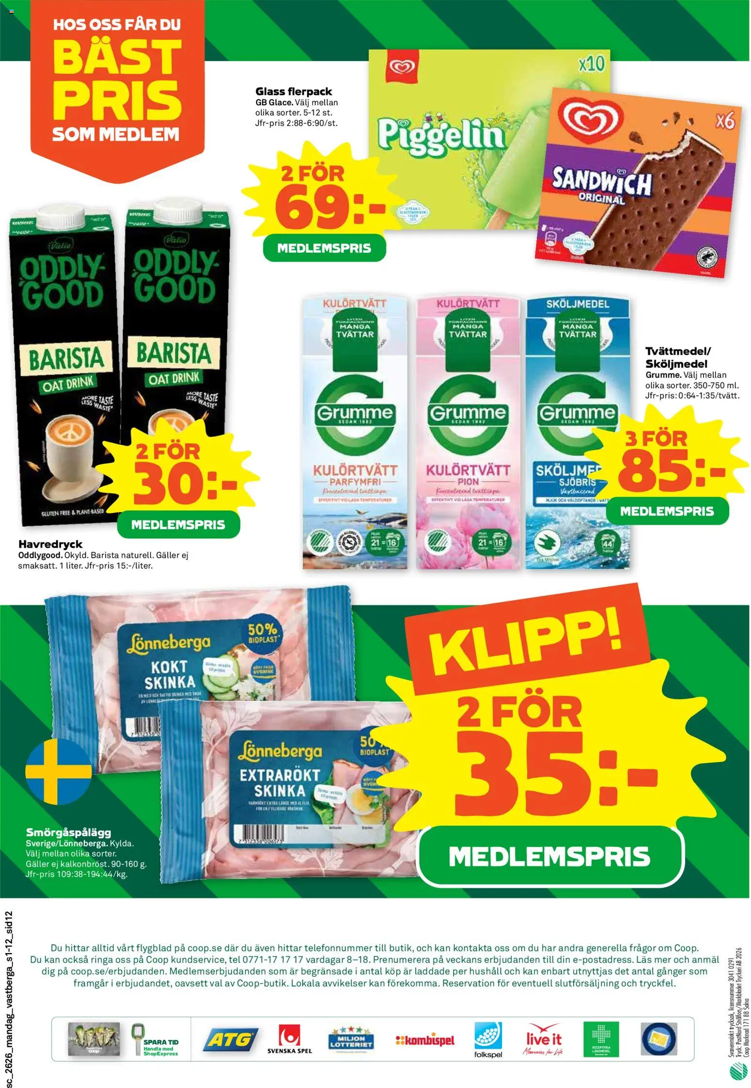 Coop Forum reklamblad aktuell från 22/06/2026 | Sida: 12