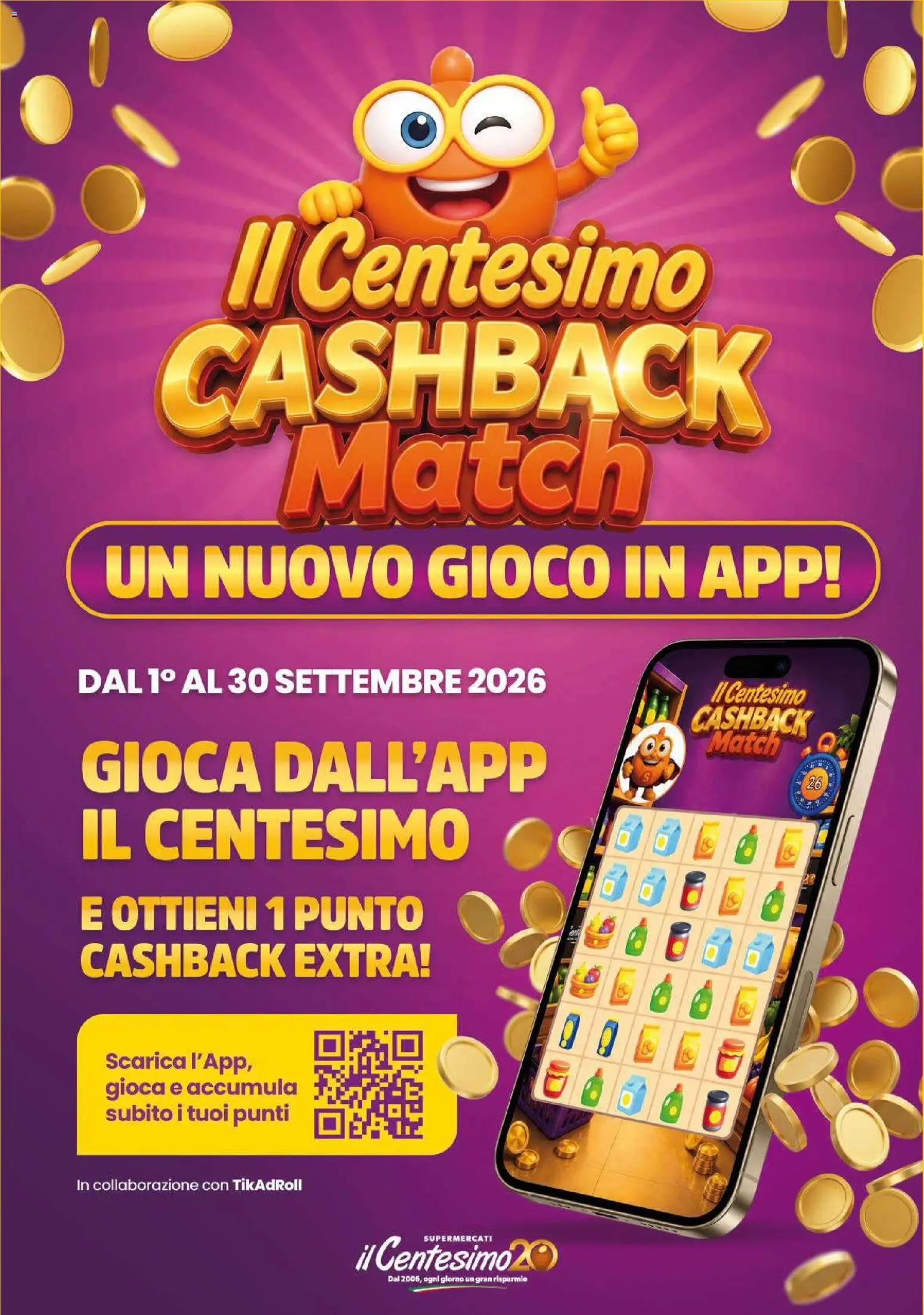 Volantino Il Centesimo del 22/09/2026 | Pagina: 18 | Prodotti: Gioco