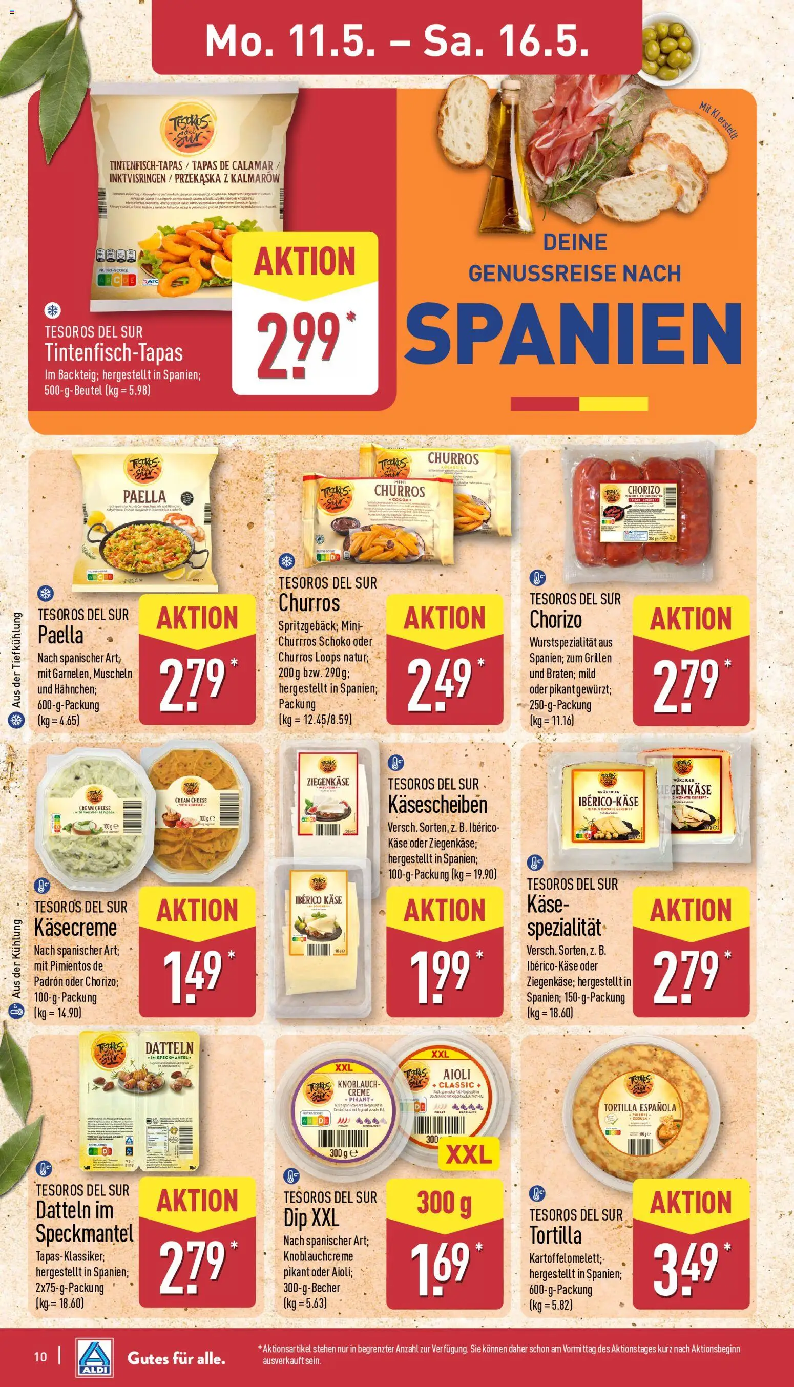 Aldi Prospekt 	 – gültig ab 11.05.2026 | Seite: 10