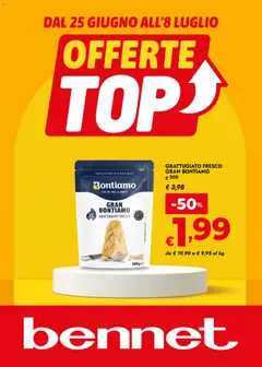 Anteprima del volantino bennet volantino Offerte Top valido a partire dal 25/06/2026