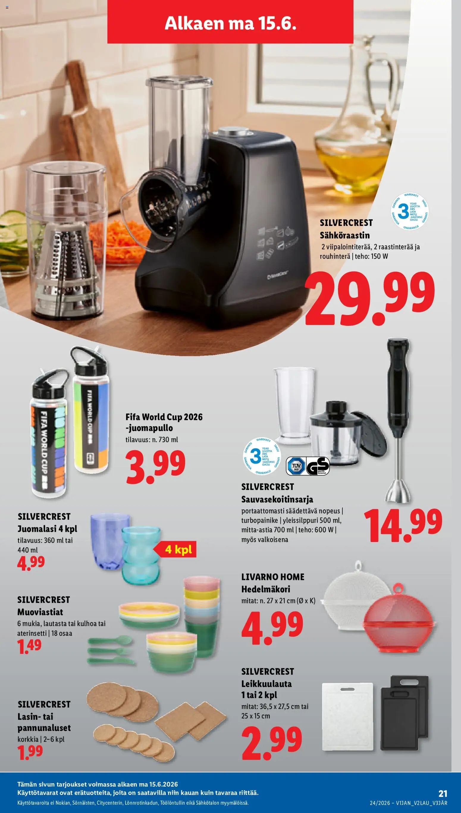 Lidl tarjoukset – voimassa 11.06.2026 alkaen | Sivu: 29