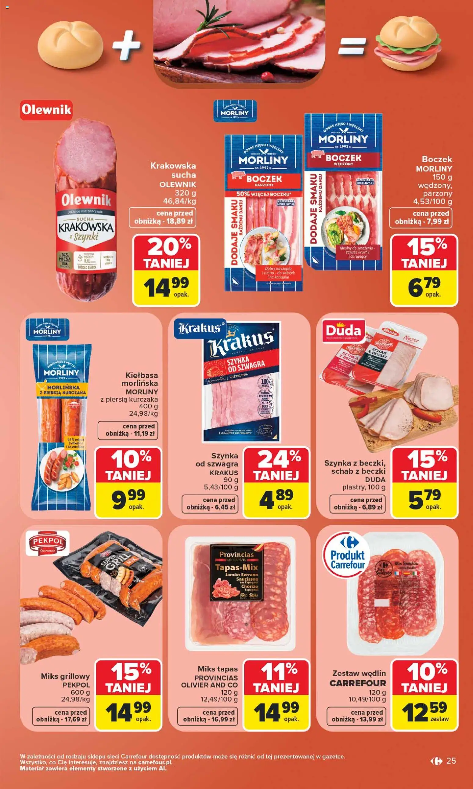 Carrefour gazetka od 29.06.2026 | Strona: 27 | Produkty: Schab, Mięso, Grill, Wędliny
