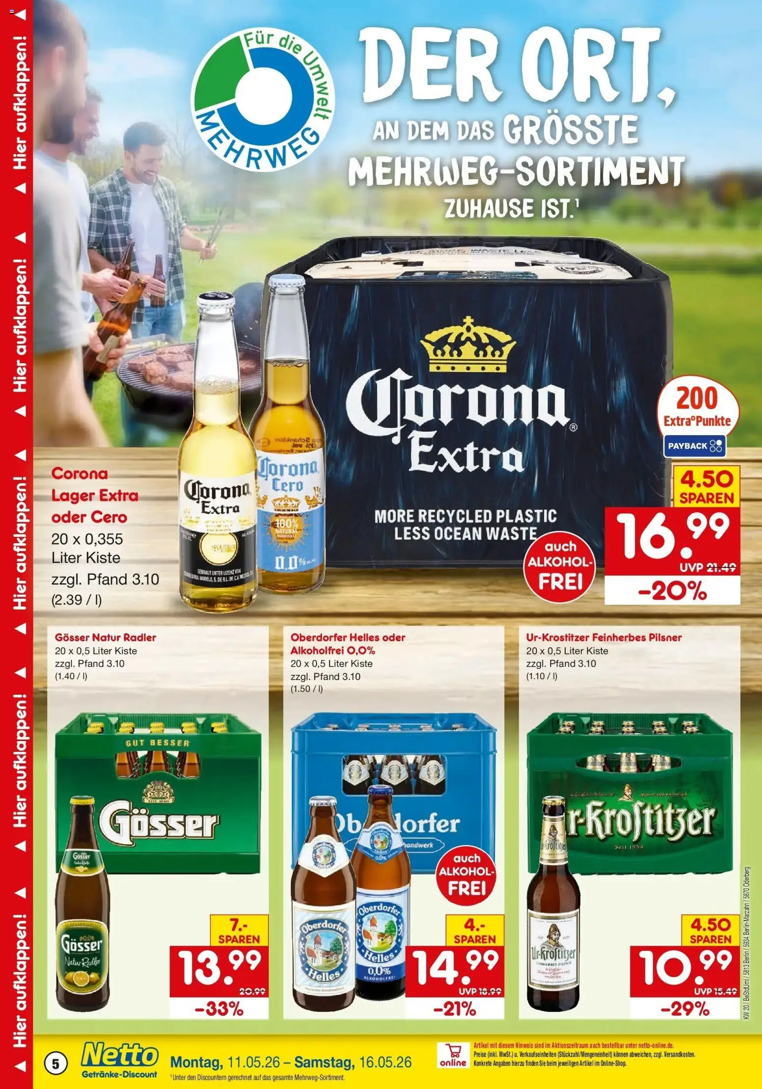 Netto Marken-Discount Prospekt Berlin	 – gültig ab 10.05.2026 | Seite: 5 | Produkte: Radler