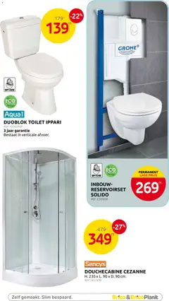 Brico Plan-it folder - Voorbeeld van een folder van Brico Plan-it, geldig van 13.05.2026 | Pagina: 42 | Producten: Toilet