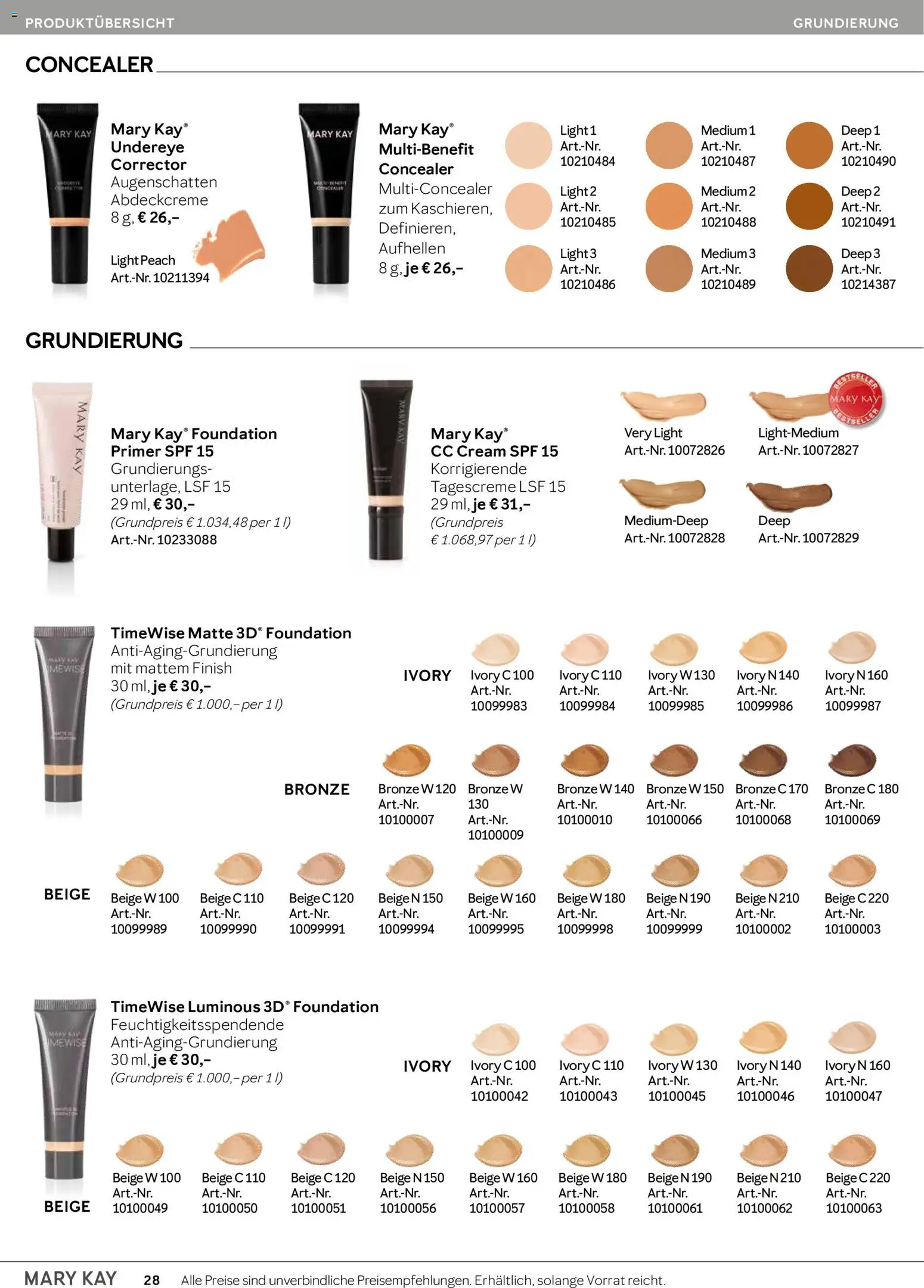 Mary Kay Katalog – gültig ab 16.07.2026 | Seite: 28