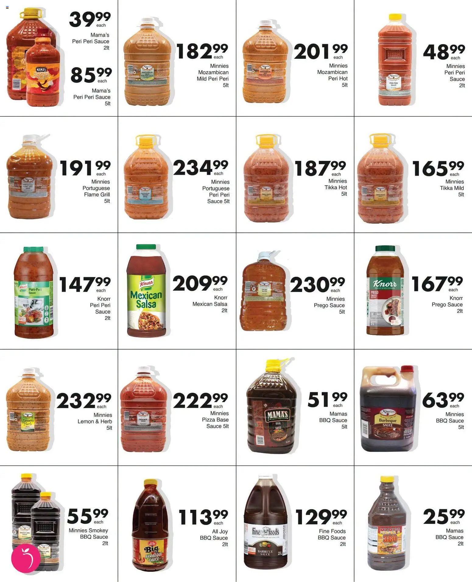 New Save catalogue – valid from 17/08/2026 | Page: 8 | Products: Pizza, Sauce, Lemon, Peach