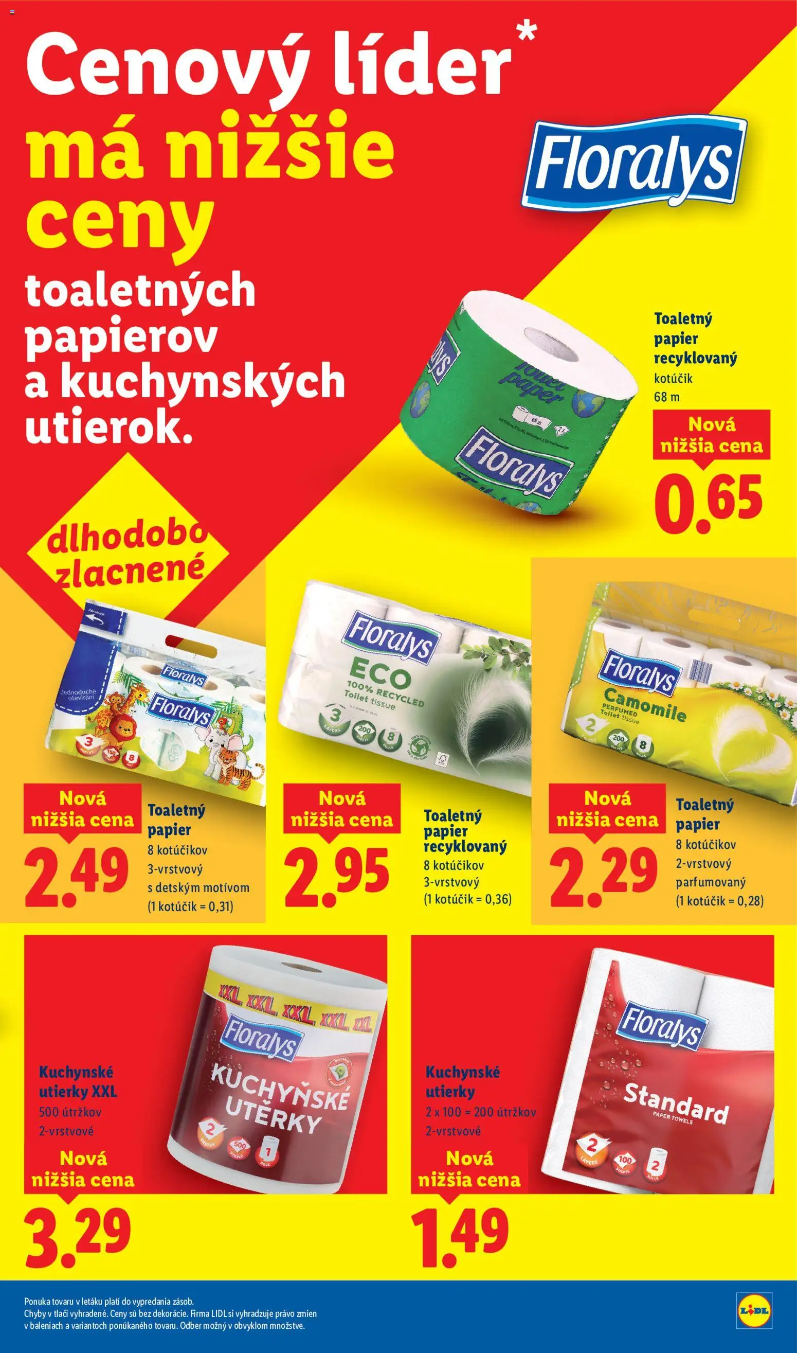 Nové Lidl akcie – leták je platný od 03.07.2026 | Strana: 27 | Produkty: Toaletný papier