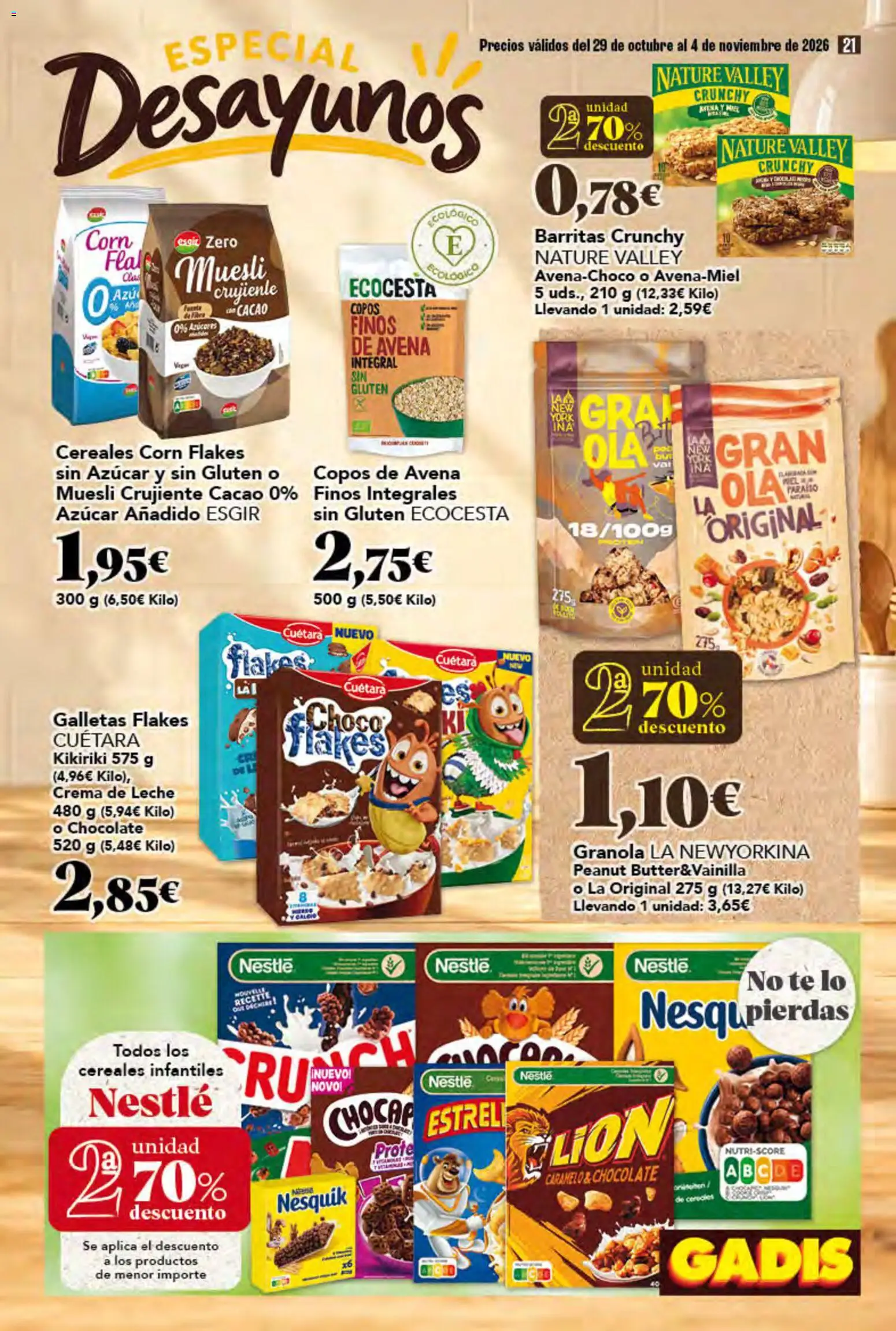 Gadis folleto │ válido desde el 29/10/2026 | Página: 21