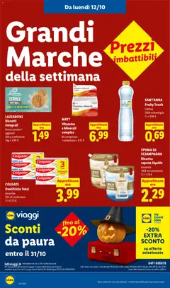 Anteprima del volantino SANT'ANNA Fruity Touch Limone, 1500 ml bottiglia, 1 l = 046 € valido a partire dal 08/10/2026 | Pagina: 50
