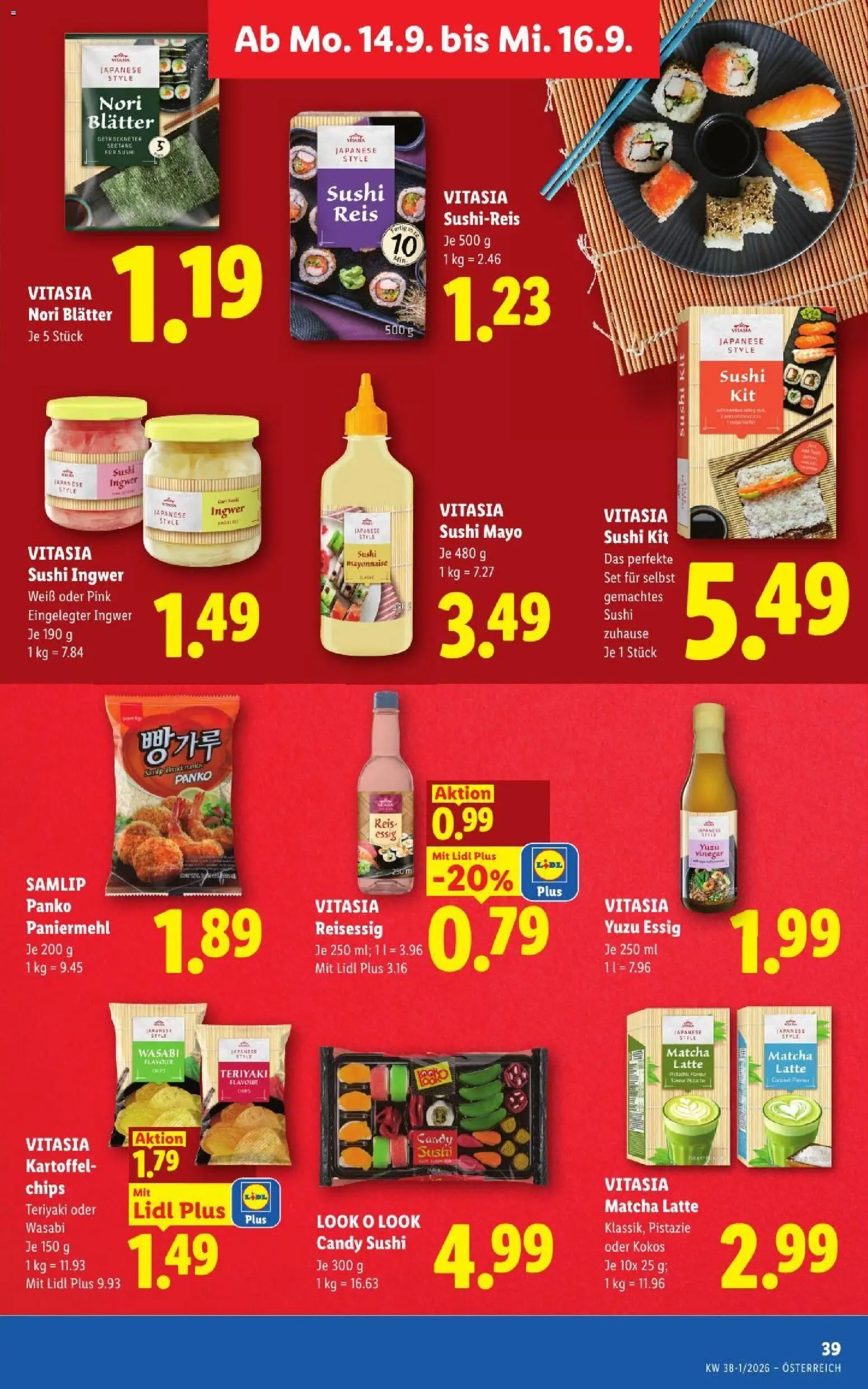 Lidl - Flugblatt gültig ab 10.09.2026 | Seite: 48 | Produkte: Chips, Pistazie, Mayonnaise, Kartoffelchips